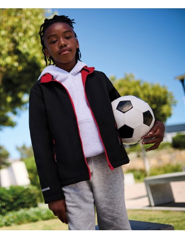 REG-TRA732-Kids Ablaze softshell jacket